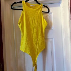 ReoRia Vibrant Yellow Bodysuit